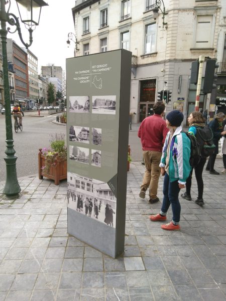 Totem historique Ma Campagne Saint-Gilles